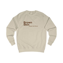 Load image into Gallery viewer, Unisex Brown Skin Espresso Sweatshirt