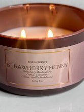 Load image into Gallery viewer, Strawberry Henny Candle