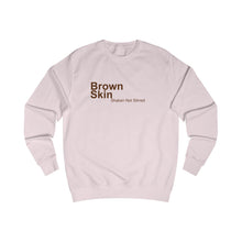 Load image into Gallery viewer, Unisex Brown Skin Espresso Sweatshirt
