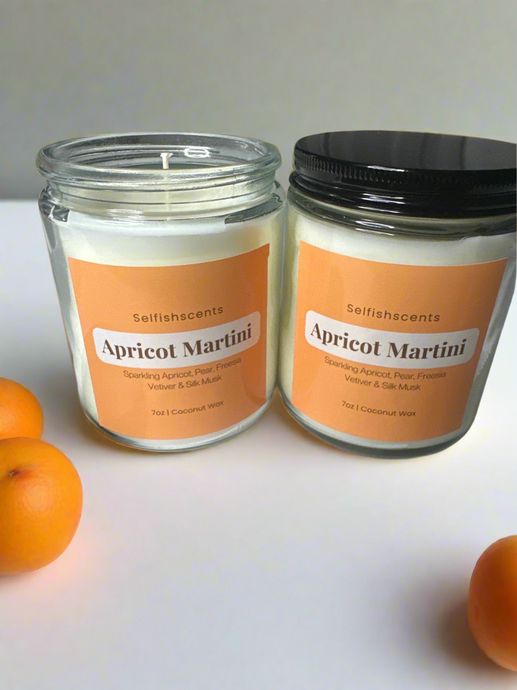 Citrus soy candle