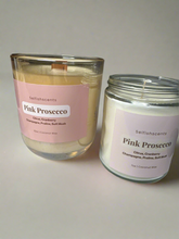 Load image into Gallery viewer, Luxury Soy Pink Prosecco Candle
