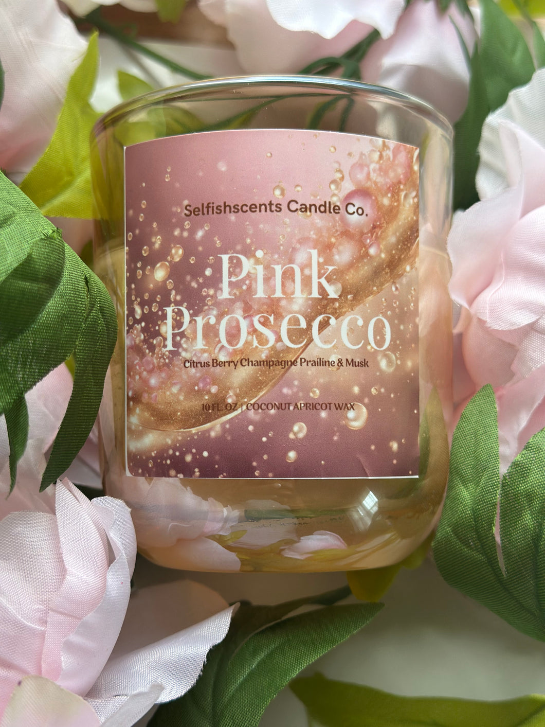 Luxury coconut soy wax citrus candle