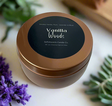 Load image into Gallery viewer, Vanilla Woods Soy Candle
