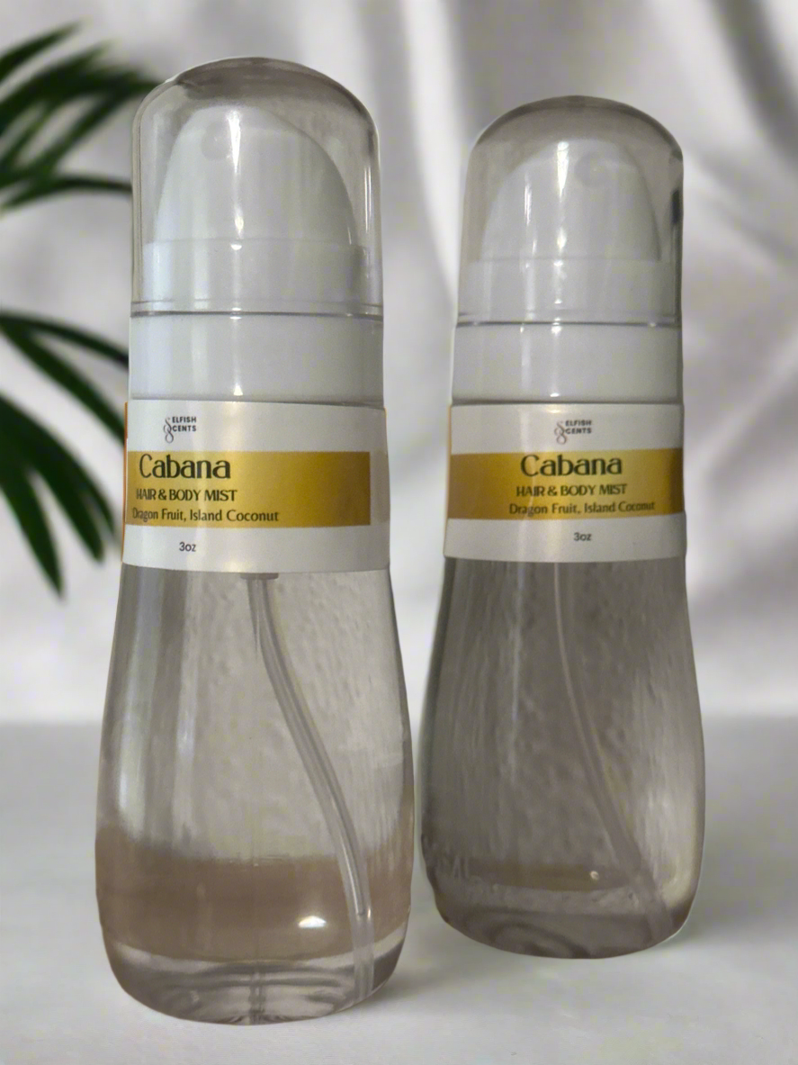 Tropical hair and body mist